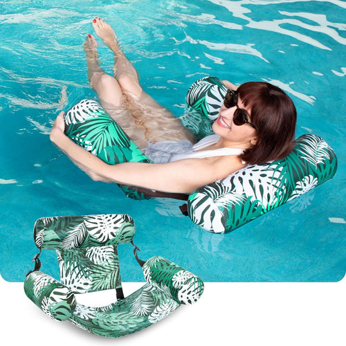 SunSit™ Inflatable Pool Lounge Chair — Float All Day, Stay Cool All Summer