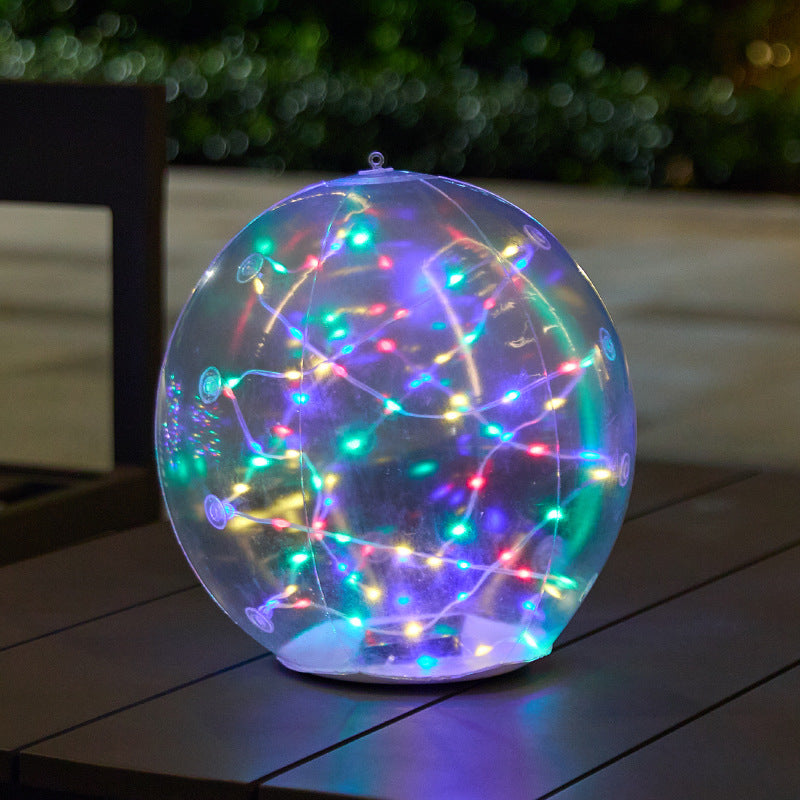 Solar Powered Floating Pool Light with Color Changing LED