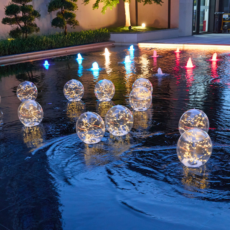 Solar Powered Floating Pool Light with Color Changing LED